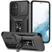 Sliding Camera Cover Shockproof Case with Ring Holder For Google Pixel - Mobile Gadget HQ