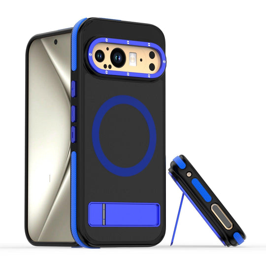 Phone Case Magnetic Bracket Protective Cover For Pixel 9 - Mobile Gadget HQ