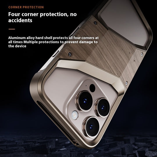 solid wood iphone case 15 pro