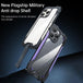 iPhone 15 Armor Case Transparent Metal Case - Mobile Gadget HQ