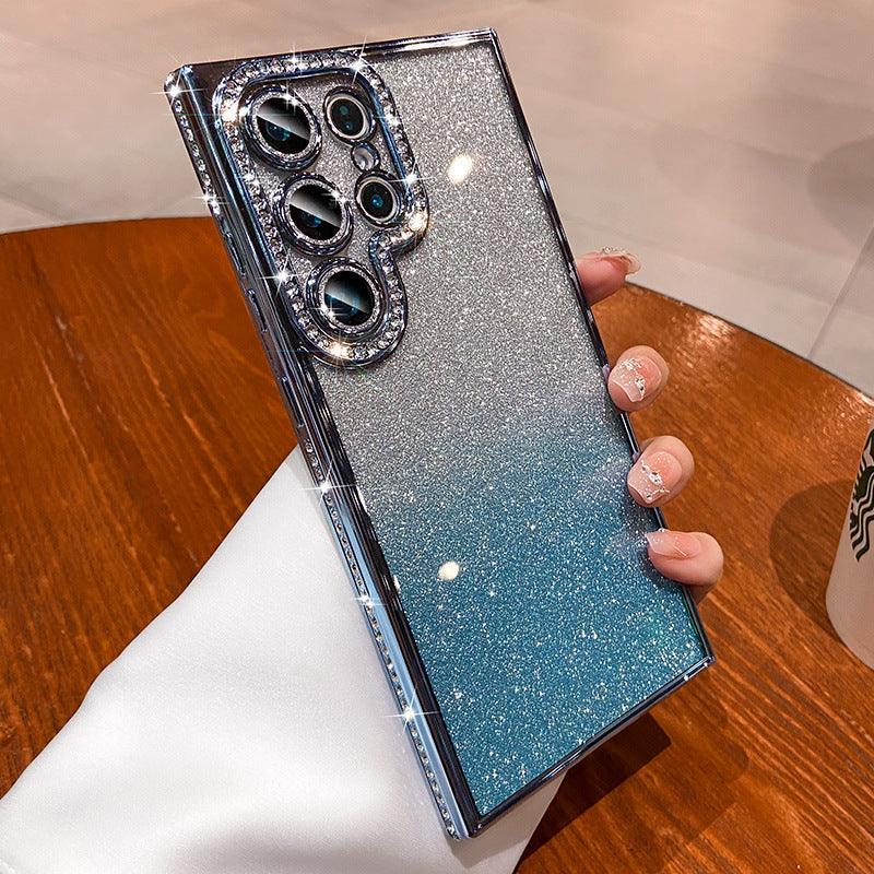 Fashion Glitter Magnetic Bracket Phone Case For Samsung Galaxy - Mobile Gadget HQ