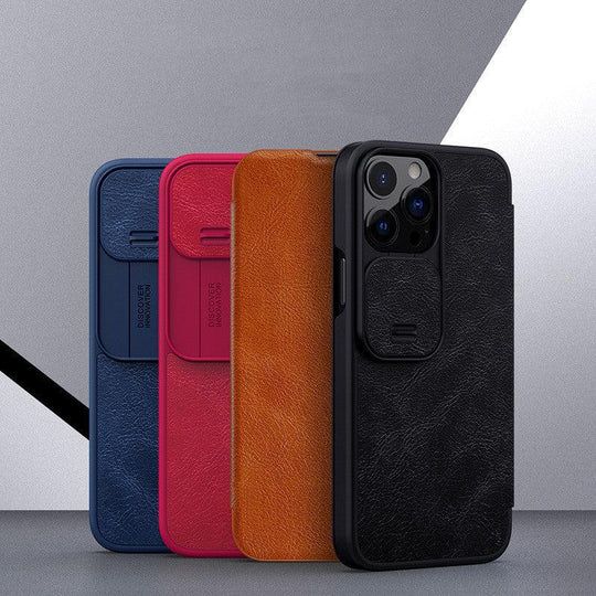 Fashionable Phone Flip Leather Case For iPhone 13 Protector Cover - Mobile Gadget HQ