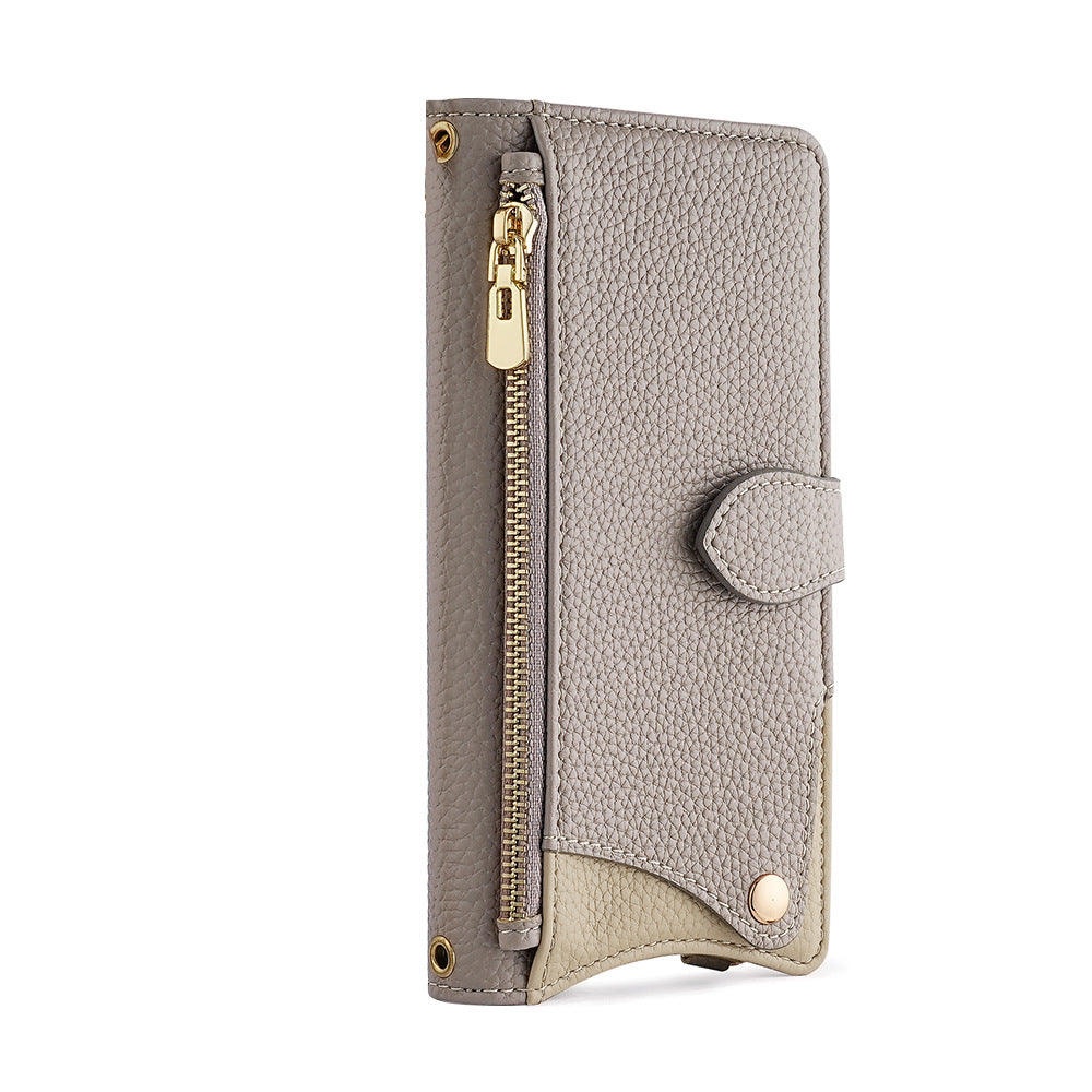 Crossbody Makeup iPhone Mirror Case