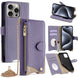 Crossbody makeup mirror case