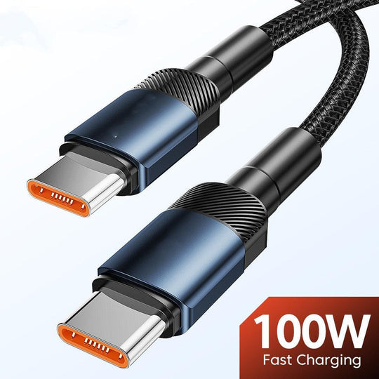 Data Cable PD100W Quick Charge Cable USB Charging Cable - Mobile Gadget HQ