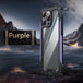 iPhone 15 Armor Case Transparent Metal Case - Mobile Gadget HQ