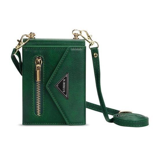 Card Holder Foldable Screen Phone Case For Samsung Z Flip Phone Case - Mobile Gadget HQ