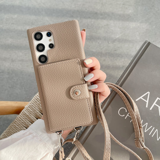 Luxury Pattern Card Crossbody Phone Case for Samsung S22 - Mobile Gadget HQ