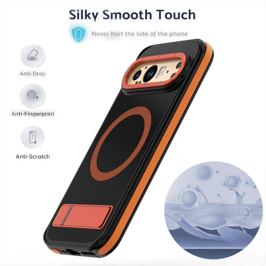 Phone Case Magnetic Bracket Protective Cover For Pixel 9 - Mobile Gadget HQ