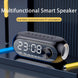 Wireless Bluetooth Speaker With Clock Alarm RGB Lights - Mobile Gadget HQ