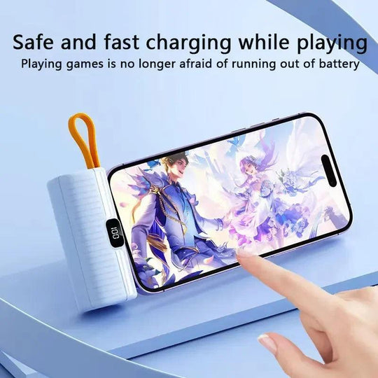 Mini Power Bank With Digital Display For iPhone Samsung - Mobile Gadget HQ