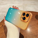 Luxury Silicone Phone Case Gradient Color Phone Case For iPhone - Mobile Gadget HQ