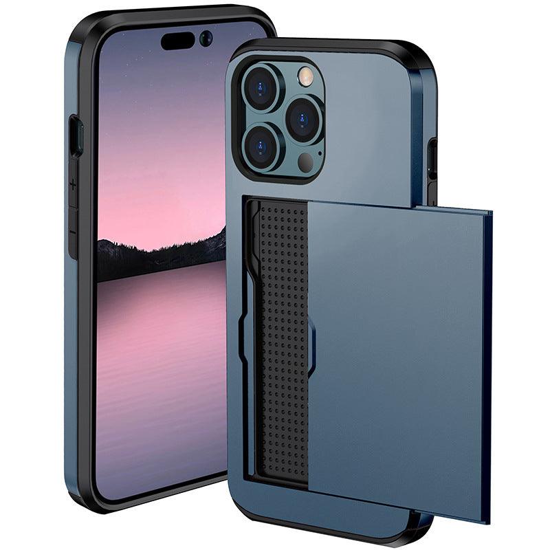 iPhone Case Wallet with Credit Card Slot Holder For iPhone 12 13 14 - Mobile Gadget HQ