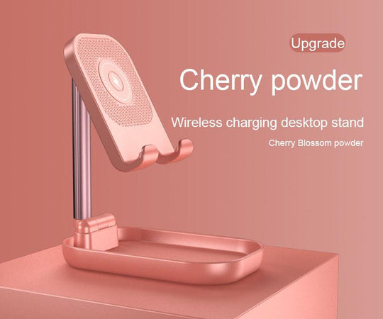 Wireless Charger Folding Portable Desktop Wireless Charging Stand - Mobile Gadget HQ