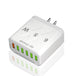 65W Fast Charging Mobile Phone Charger 6USB Multi Port Travel Charger - Mobile Gadget HQ