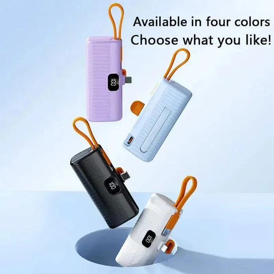 Mini Power Bank With Digital Display For iPhone Samsung - Mobile Gadget HQ