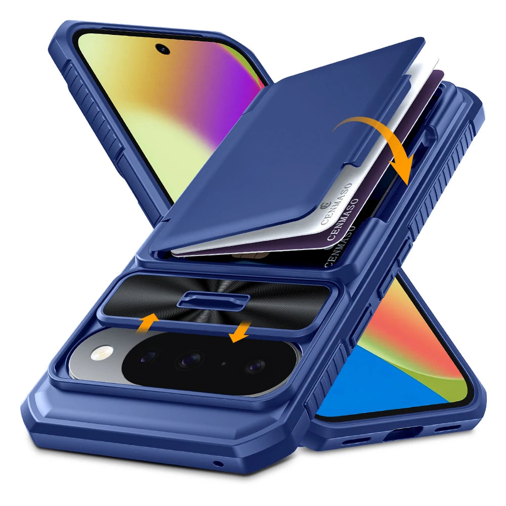 Google Pixel 10 Titanium Rugged Case With Camera Cover