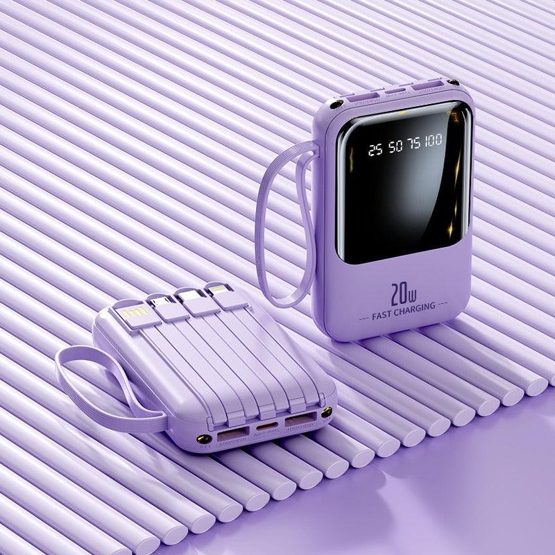 Mini Large Capacity Fast Charging Portable Power Bank - Mobile Gadget HQ