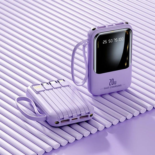 Mini Large Capacity Fast Charging Portable Power Bank - Mobile Gadget HQ