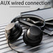 Wireless ANC Noise Canceling Headset Over Ear Bluetooth Headphone(White) - Mobile Gadget HQ