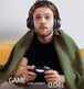 Wireless ANC Noise Canceling Headset Over Ear Bluetooth Headphone(White) - Mobile Gadget HQ