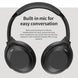 Wireless ANC Noise Canceling Headset Over Ear Bluetooth Headphone(Black) - Mobile Gadget HQ