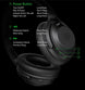 Wireless ANC Noise Canceling Headset Over Ear Bluetooth Headphone(Black) - Mobile Gadget HQ