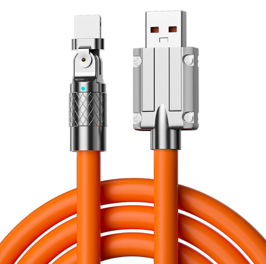 Mobile Phone Fast Charge Charging Rotating Elbow Data Cable(2 Pack) - Mobile Gadget HQ