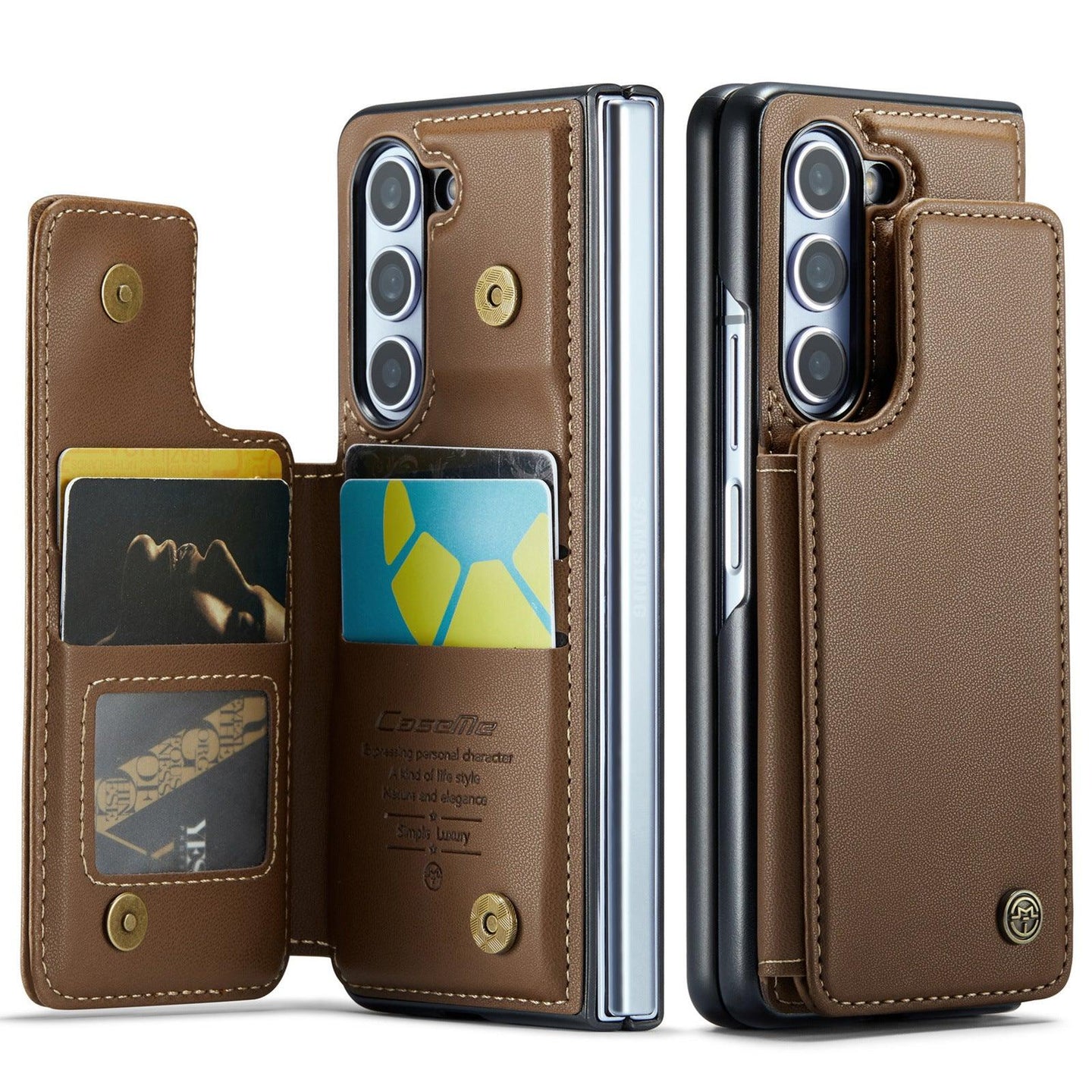 Samsung Fold Flip Phone Case with Card Holders - Mobile Gadget HQ