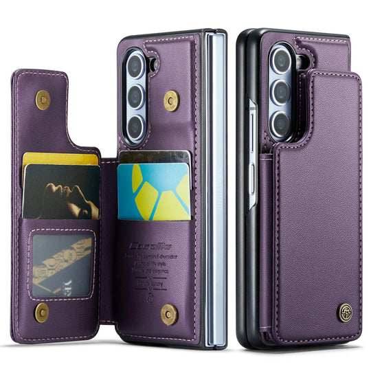 Samsung Fold Flip Phone Case with Card Holders - Mobile Gadget HQ