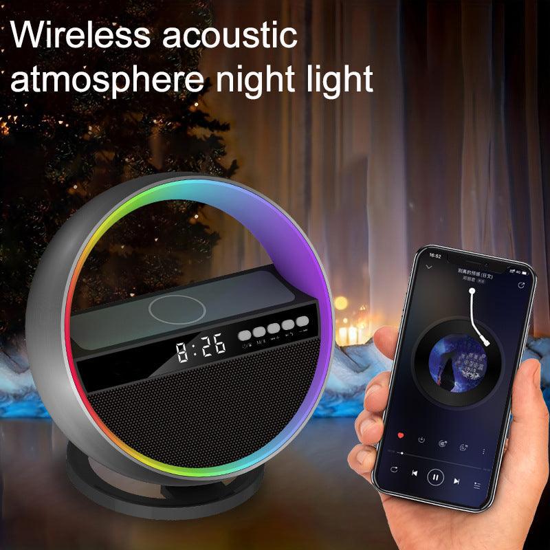 Multifunction RGB Night Light Wireless Charger Bluetooth Speaker - Mobile Gadget HQ