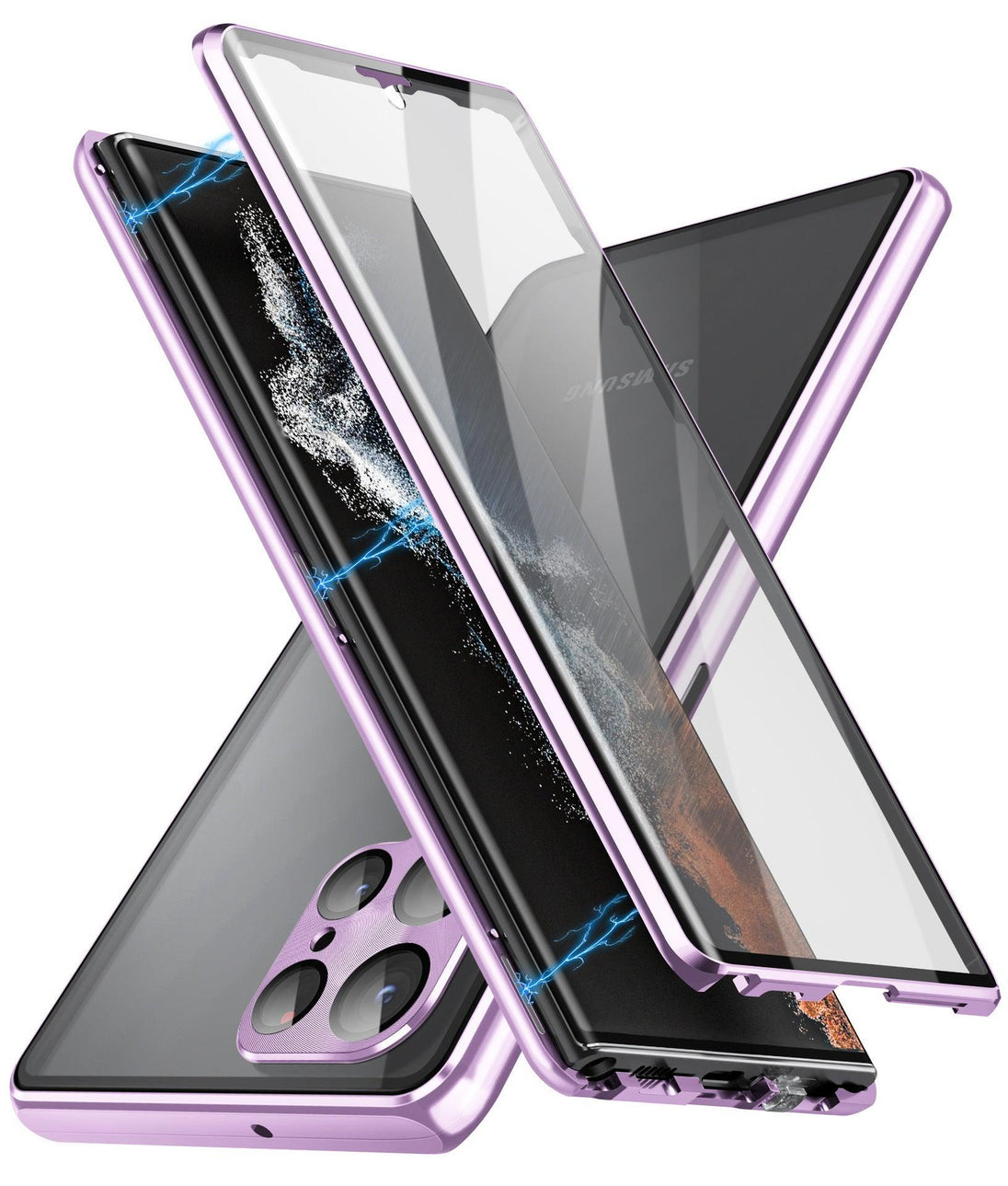 Magnetic Mirror Peep-Proof Magnetic Phone Case - Mobile Gadget HQ