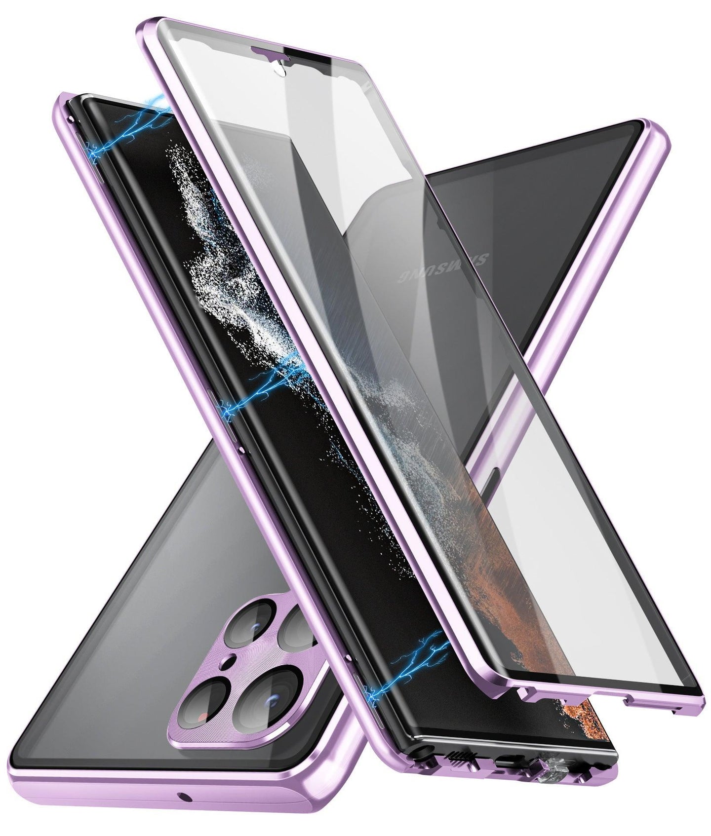 Magnetic Mirror Peep-Proof Magnetic Phone Case - Mobile Gadget HQ