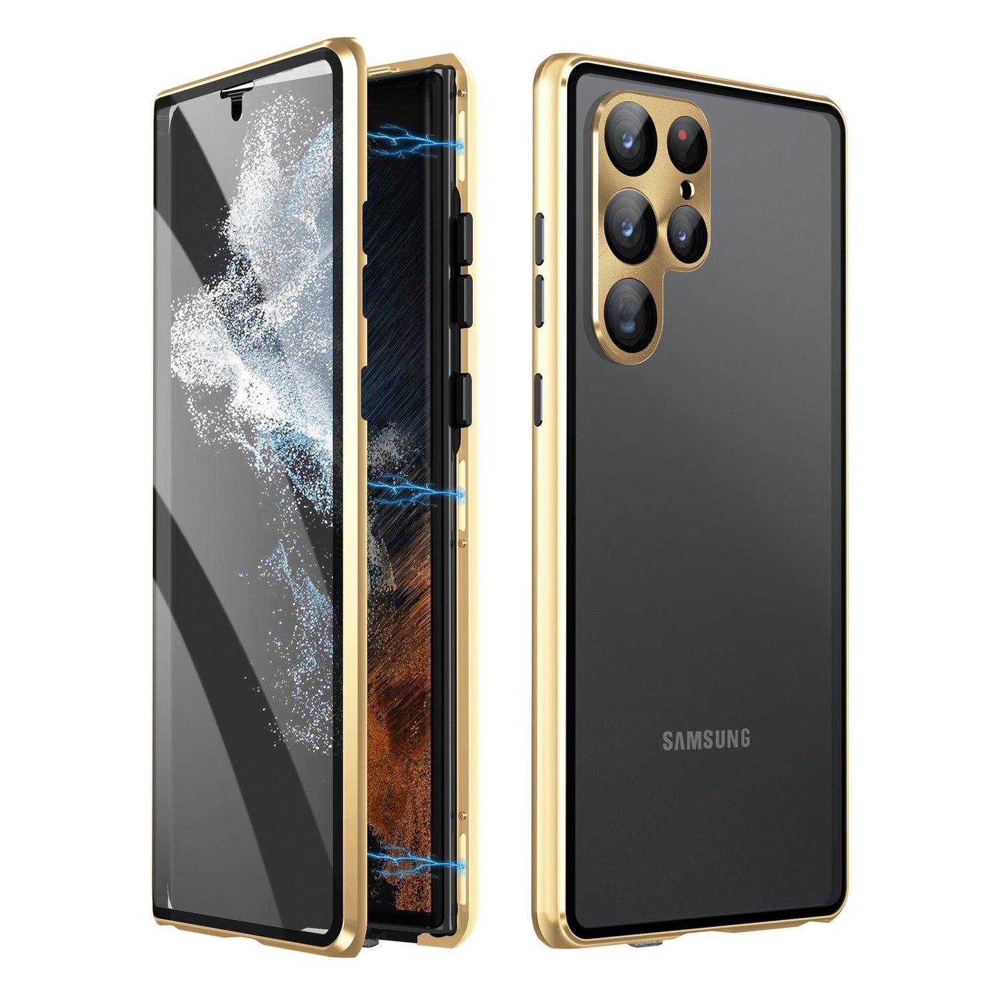 Magnetic Mirror Peep-Proof Magnetic Phone Case - Mobile Gadget HQ