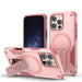 Pink Shockproof Armor MagSafe Case for iPhone
