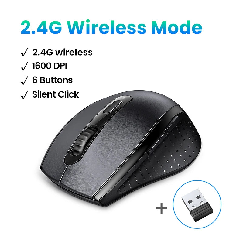 Ergonomic Silent Mouse for MacBook