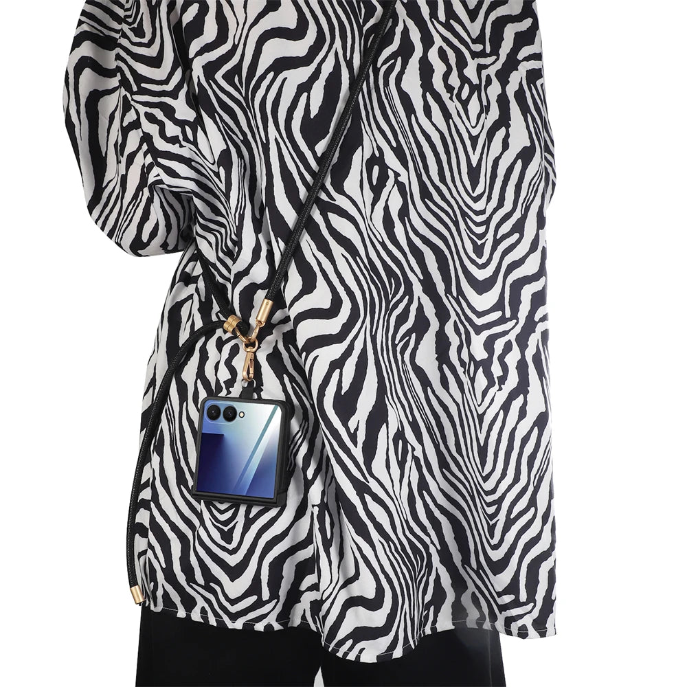 Samsung Z Flip Crossbody Lanyard Case