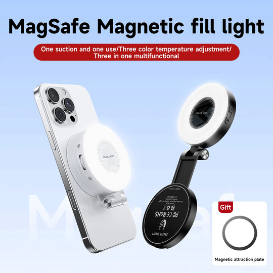 Makeup mirror with LED