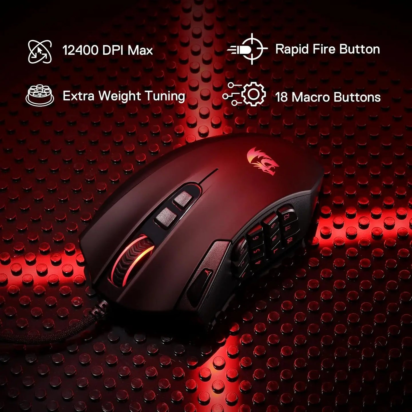 Professional High Precision Wired RGB Mouse