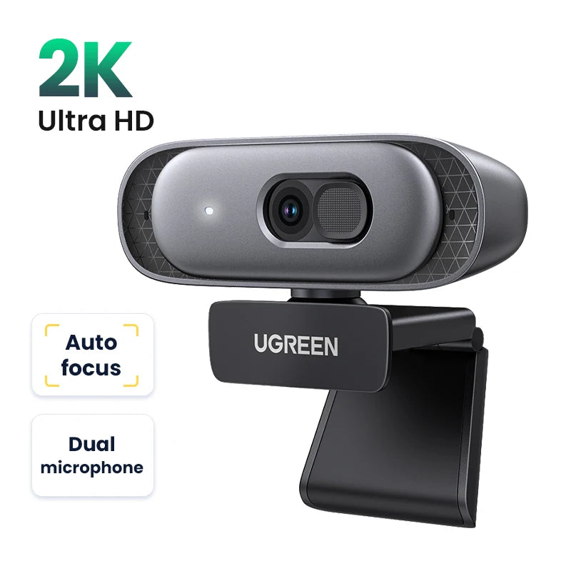 Webcam with 2K Ultra HD resolution