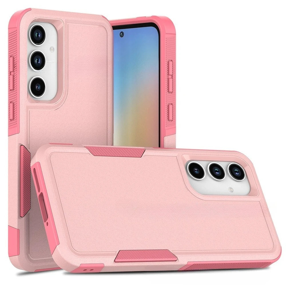 Pink Samsung Galaxy armor case