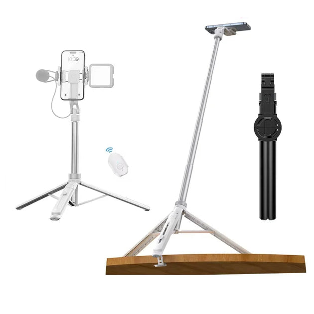 White Extension tripod for Vlogging