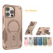Shockproof Armor MagSafe Case For iPhone Wireless Cover