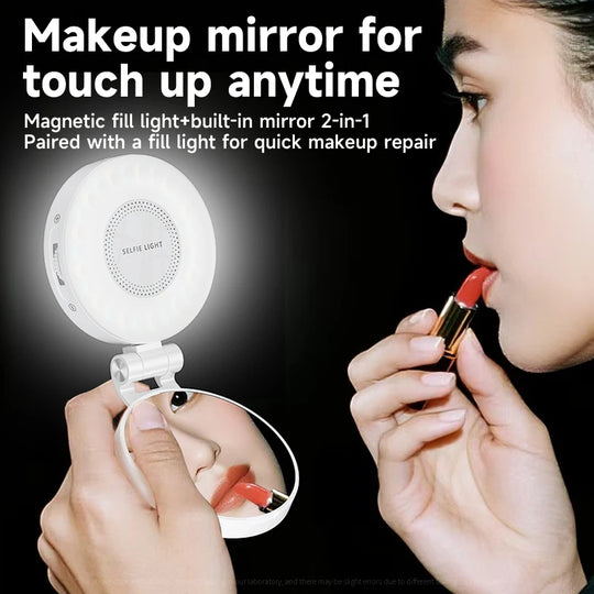 Rechargeable beauty lamp