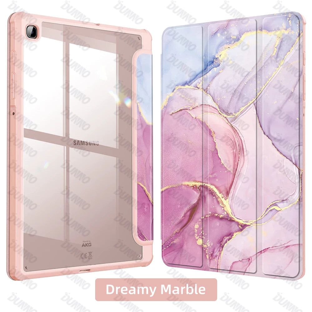 Clear Cover with Stand for Samsung Tab