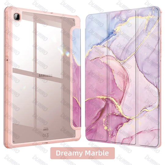 Clear Cover with Stand for Samsung Tab