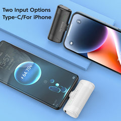 Mini Power Bank Portable Charger for iPhone & Samsung