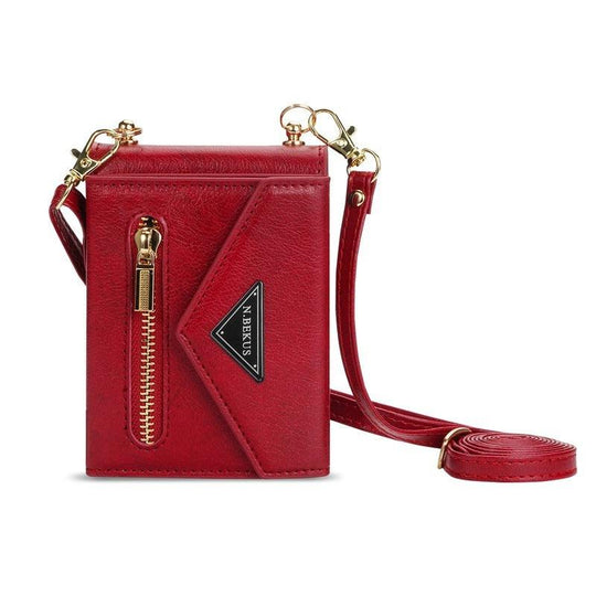 Card Holder Foldable Screen Phone Case For Samsung Z Flip Phone Case - Mobile Gadget HQ