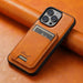 Magnetic Magsafe iPhone Case Wireless Chargering Case With Card Holder - Mobile Gadget HQ