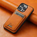 Magnetic Magsafe iPhone Case Wireless Chargering Case With Card Holder - Mobile Gadget HQ